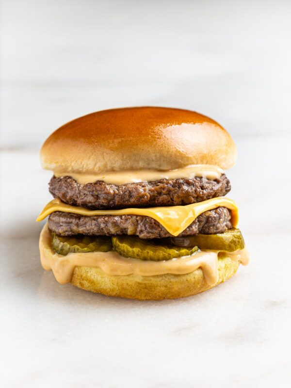 Sam's Premium Smashed Beef Burger